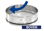 binnenrandbekleding zeef boven